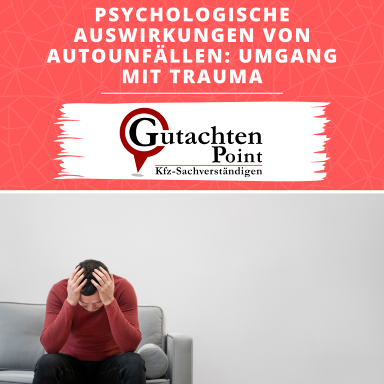 Read more about the article Psychologische Auswirkungen von Autounfällen – Umgang mit Trauma: