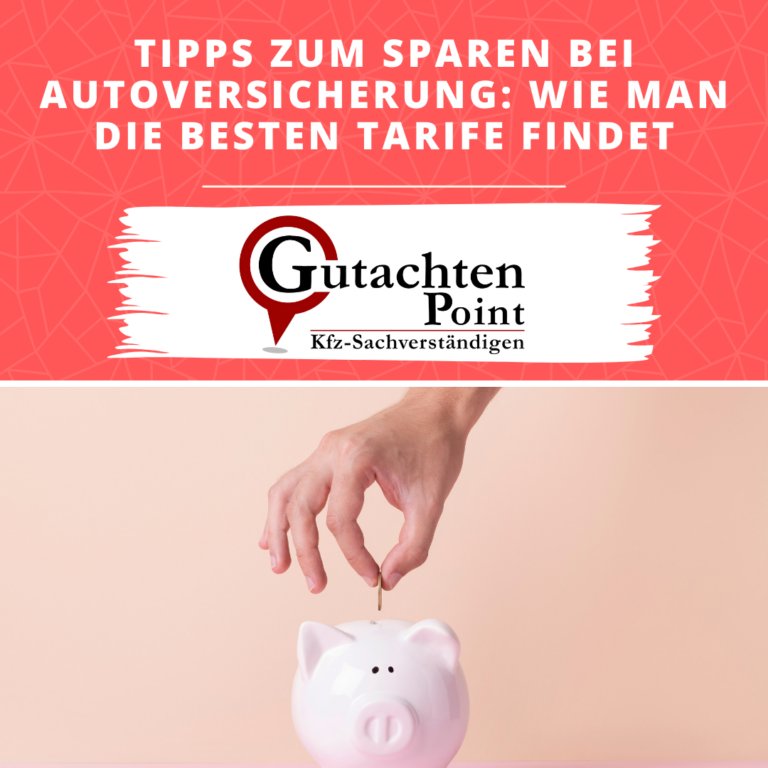 Read more about the article Tipps zum Sparen bei Autoversicherung – Wie man die besten Tarife findet: