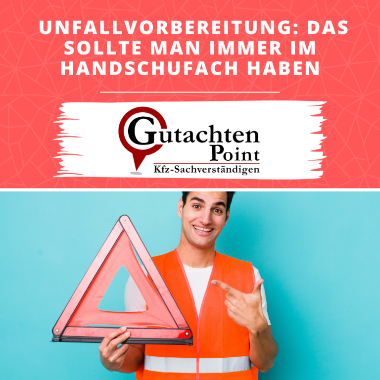 Read more about the article Unfallvorbereitung – Dein Handschuhfach optimal ausgestattet: